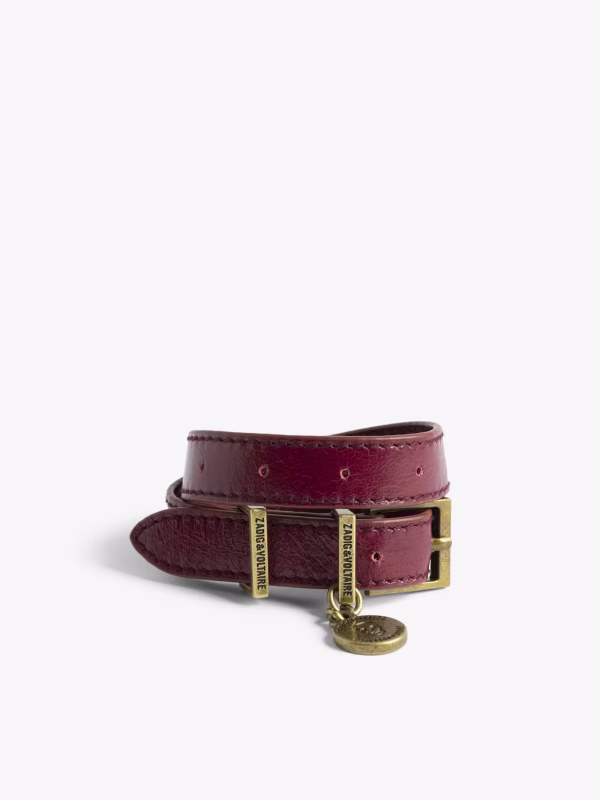 SUNNY LEATHER DOUBLE BRACELET