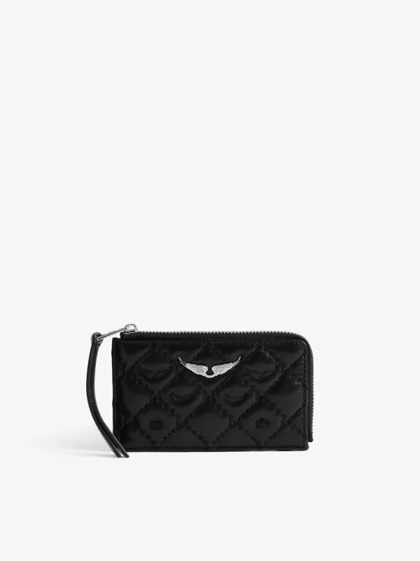 ZV CARD QUILTED MONOGRAM