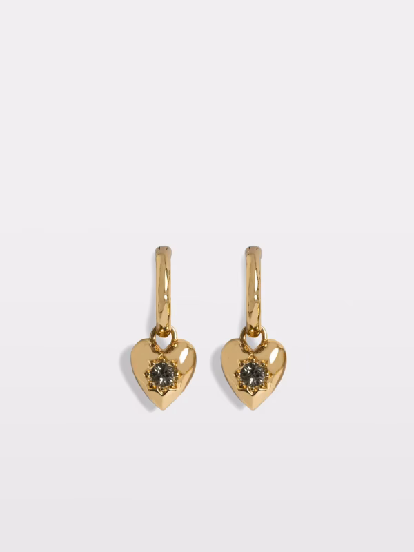 HEARTBREAKER HOOP EARRINGS